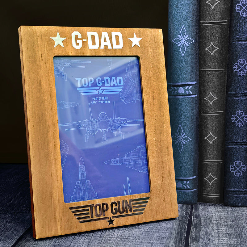 Top Gun Top Grandad Photo Frame