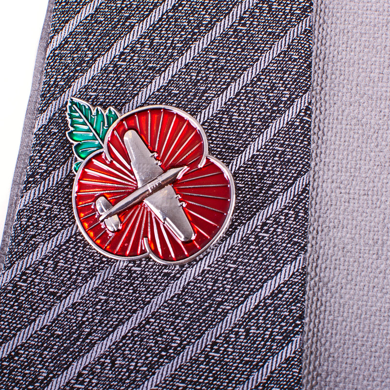 Poppy Pin Badge Hurricane 