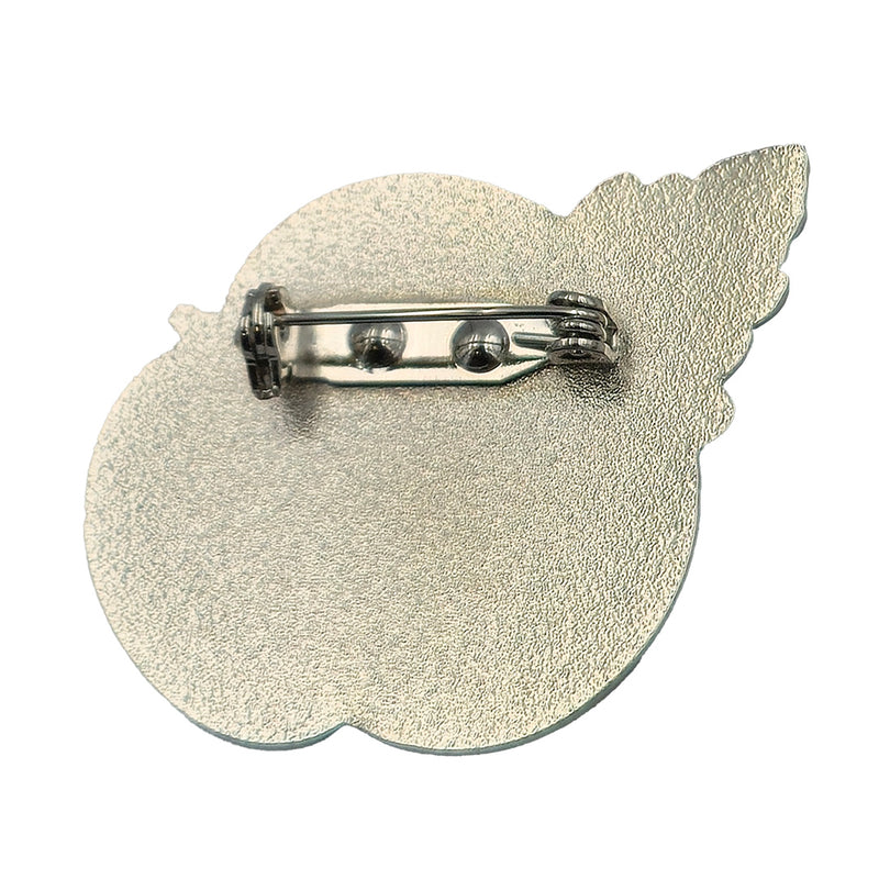 Typhoon Poppy Pin Badge