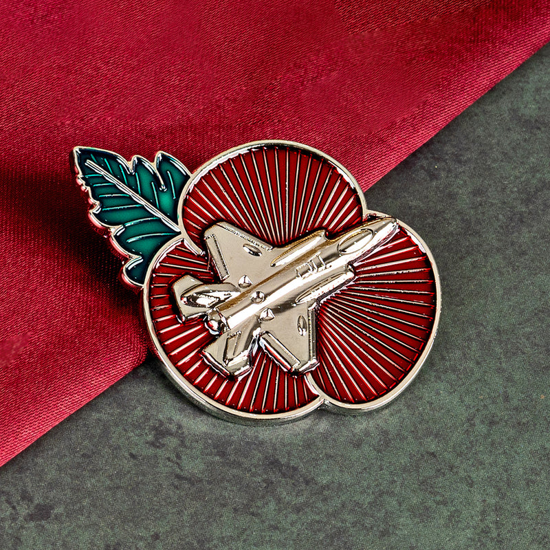 F-35 Poppy Pin Badge