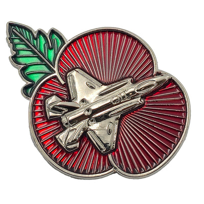 F-35 Poppy Pin Badge