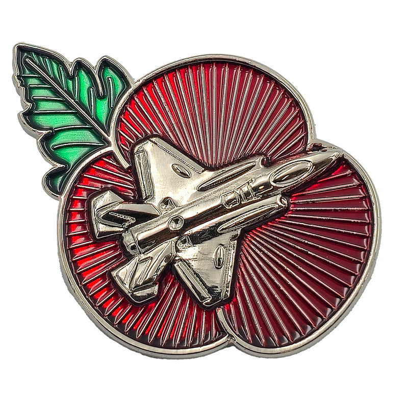F-35 Poppy Pin Badge