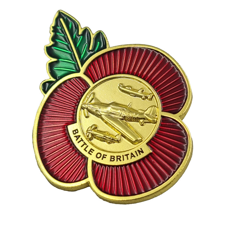 Poppy Pin Badge Battle of Britain