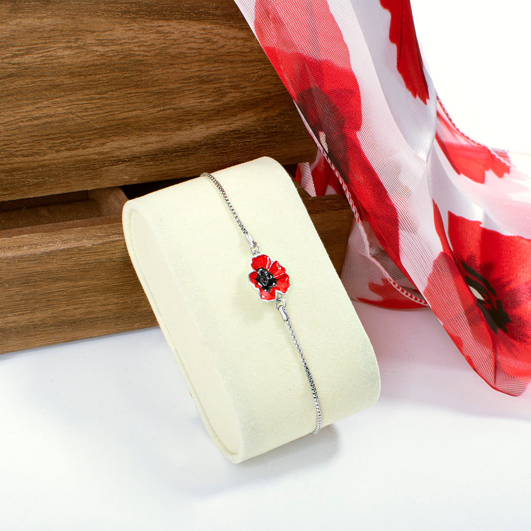 Poppy Bracelet RAF Jewellery RAFA RAFATRAD - Main Image
