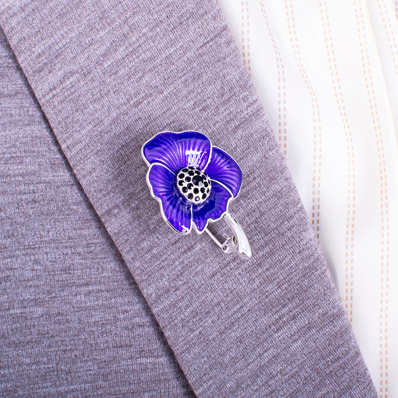 Poppy Brooch RAF Badge