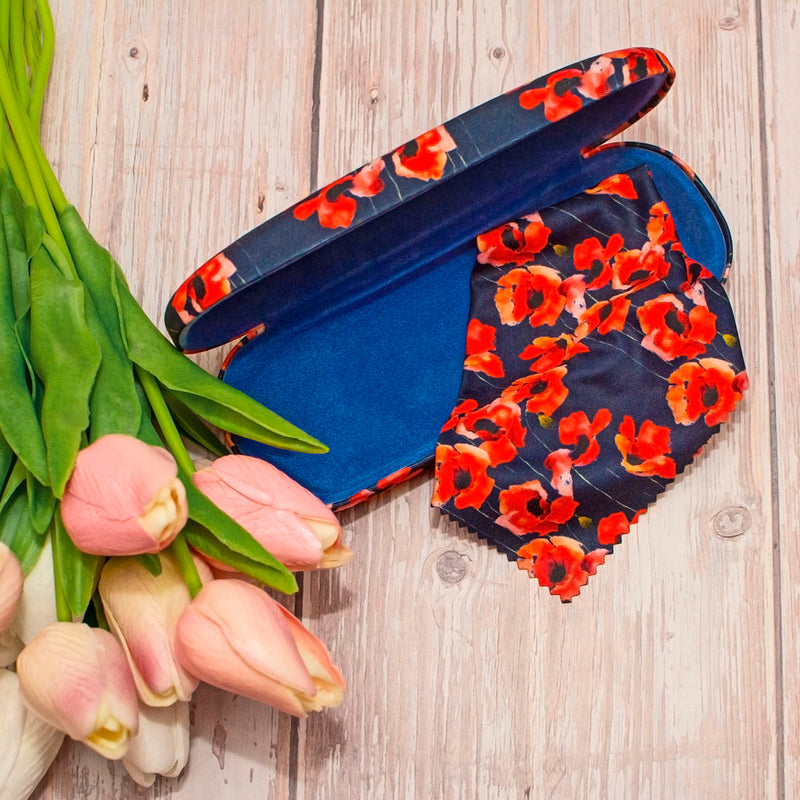 Poppy Glasses Case