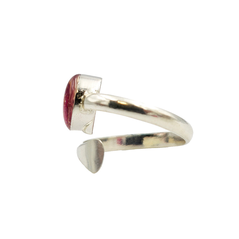 Poppy Silver Ring