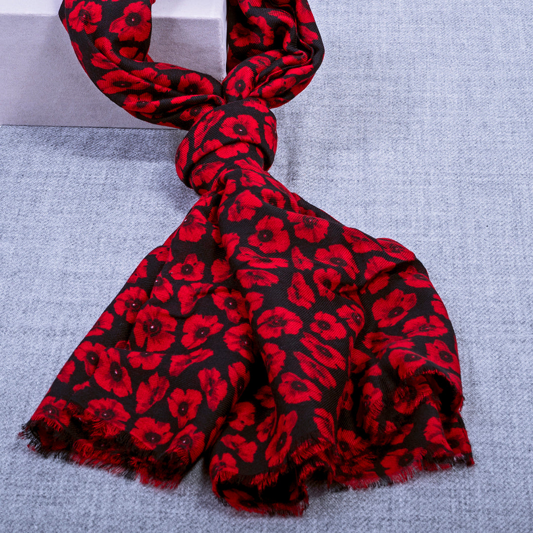 Poppies Scarf - RAFATRAD