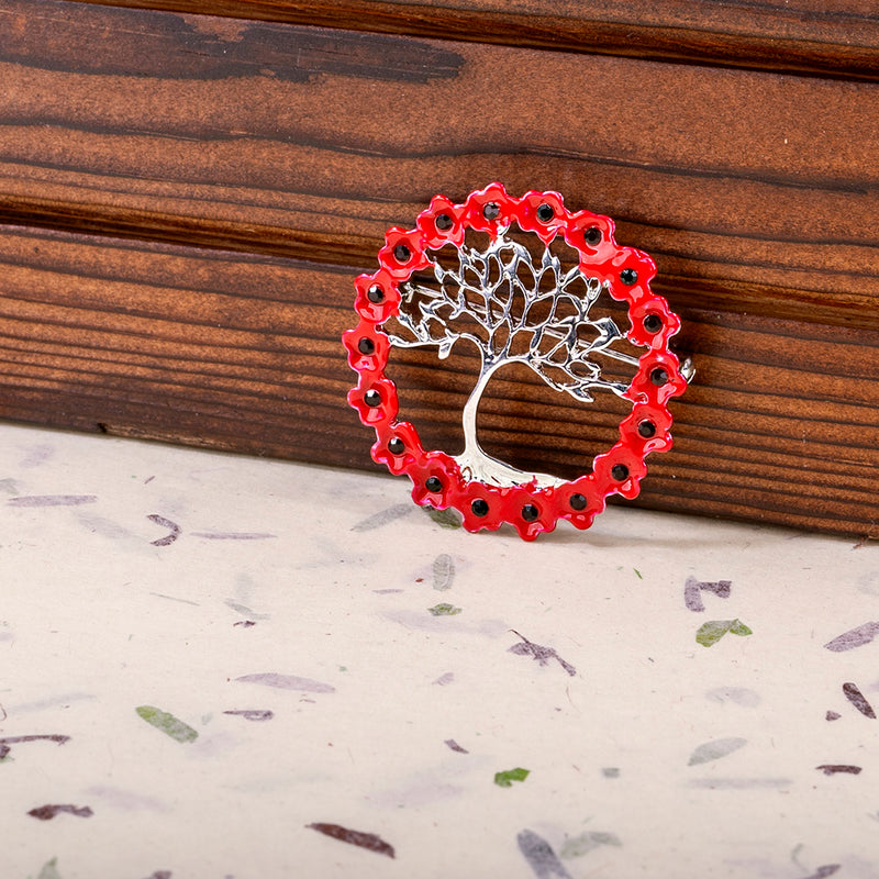 Poppy Brooch