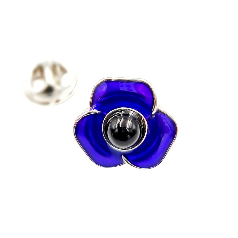 Purple Poppy Badge