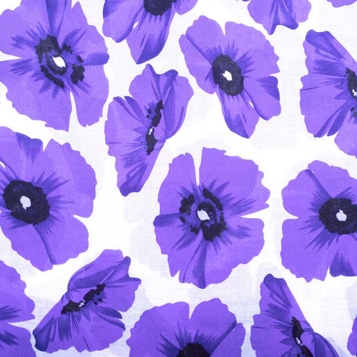 Purple Poppy Scarf | Remembrance | RAFA - RAFATRAD