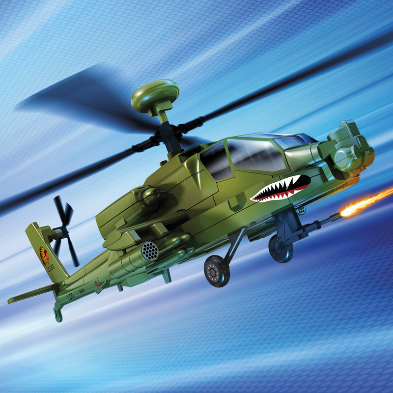 Apache Helicopter Toy