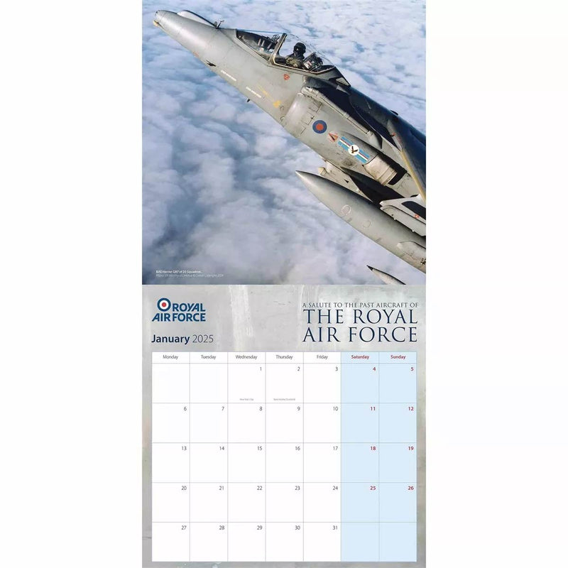 RAF Calendar 2025 