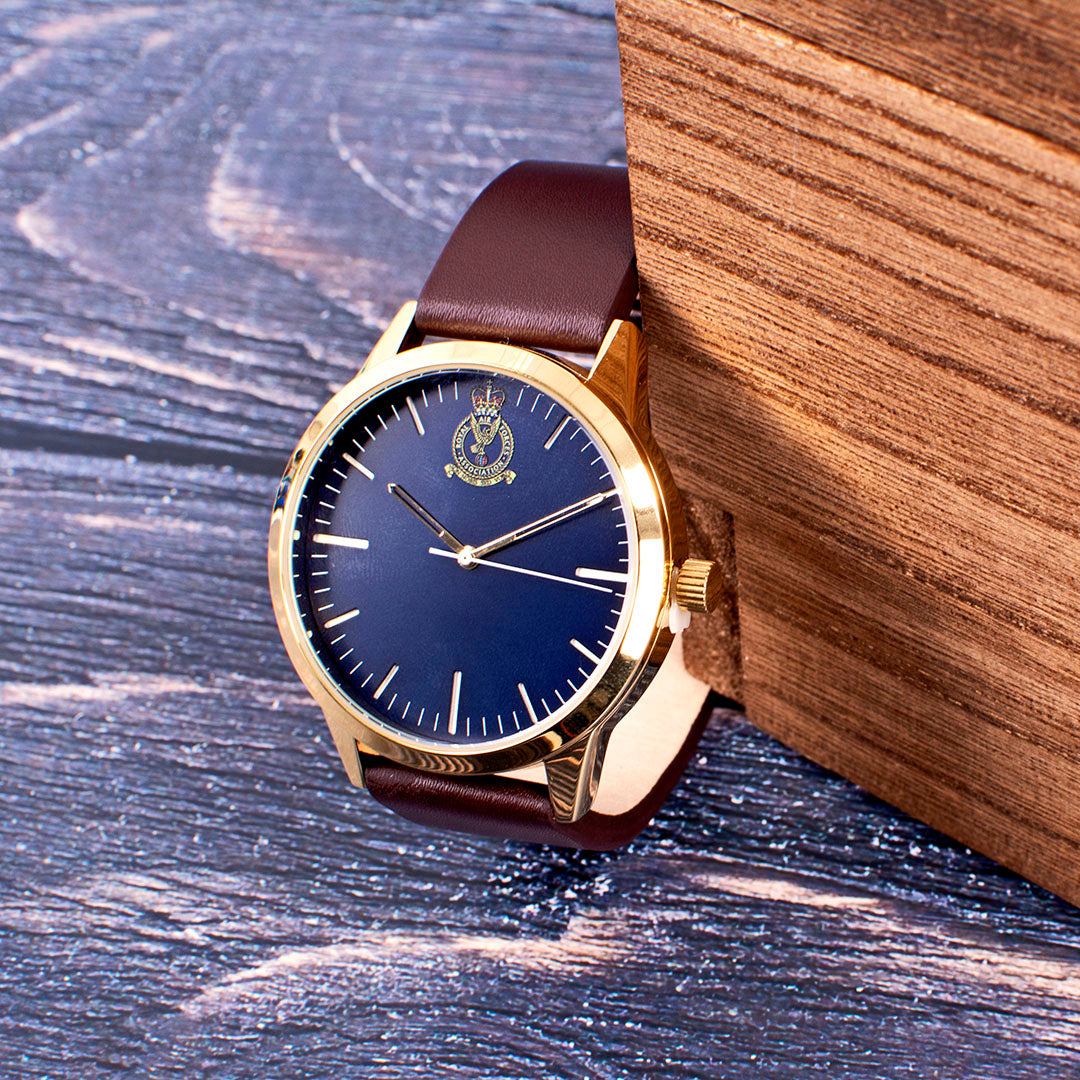 Al Rafi Watches RAF Association Crest Mens Watch - RAFATRAD