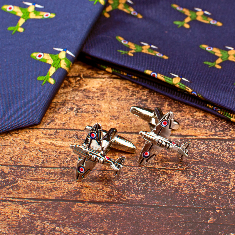 RAF Spitfire Cufflinks