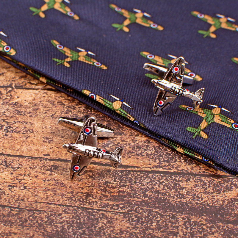 RAF Spitfire Cufflinks