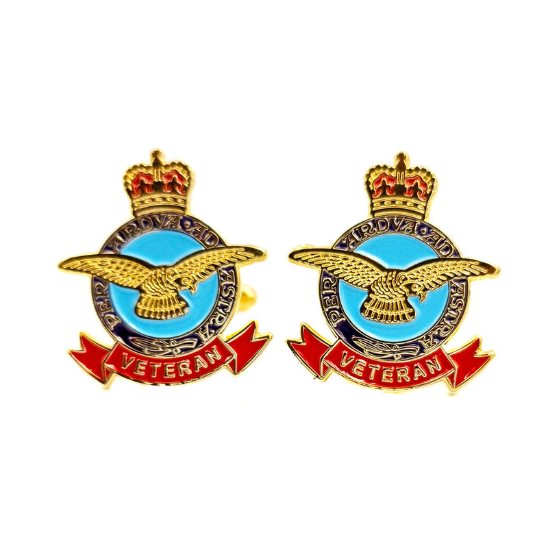 RAF Veteran Cufflinks
