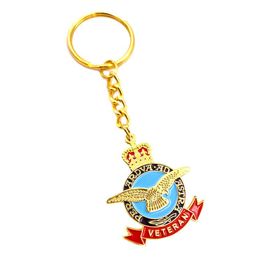 Veteran Keyring RAF