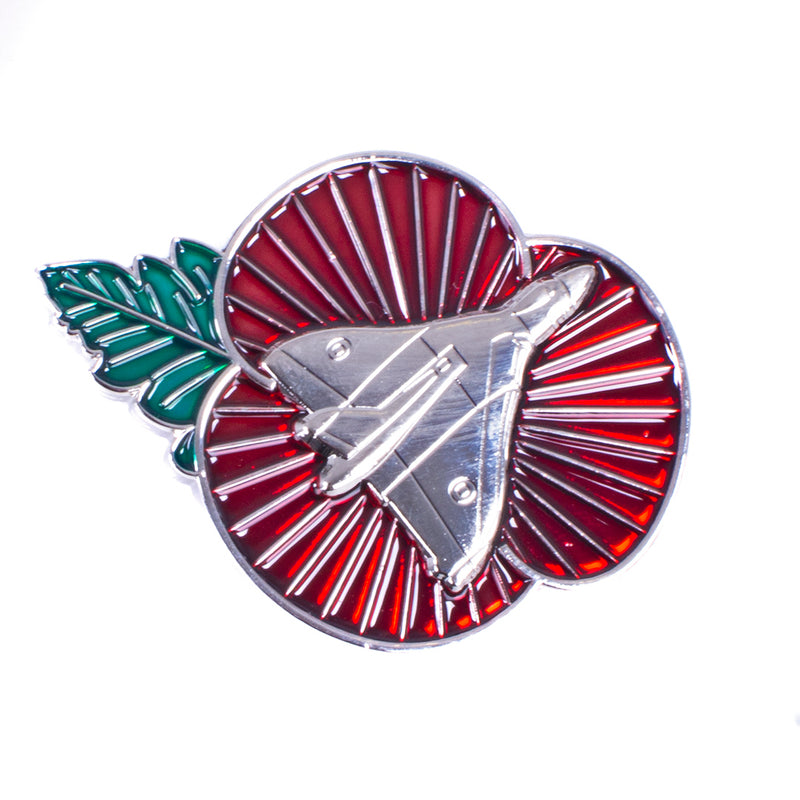 RAF Vulcan Poppy Pin