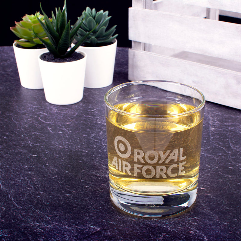 RAF Whisky Glass