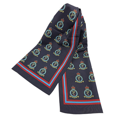 RAF Association Crest (King's Crown) Ladies Silk Scarf
