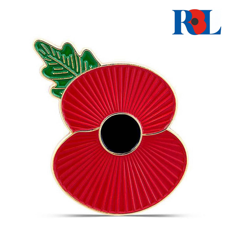 RBL - Ridge Poppy Badge