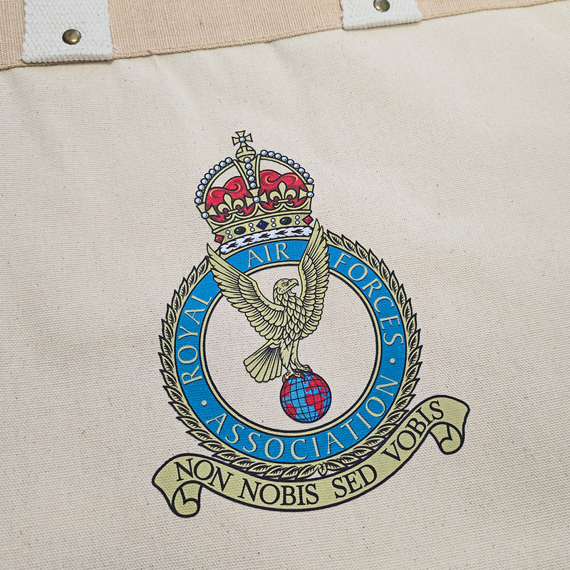 Cotton Tote Bag - RAF Association Crest (King&