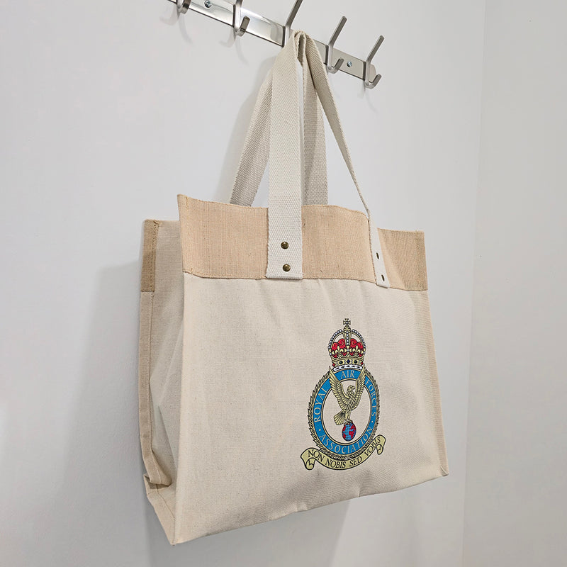 Cotton Tote Bag - RAF Association Crest (King&