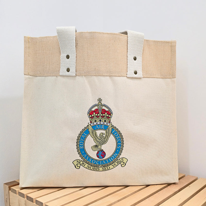 Cotton Tote Bag - RAF Association Crest (King&