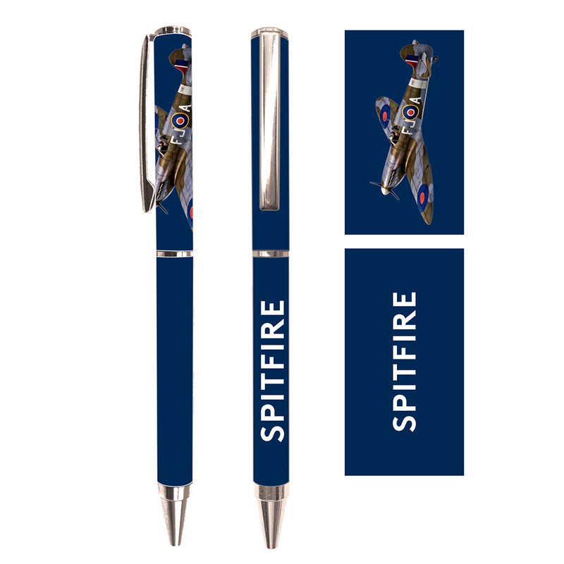 Boxed Metal Pen - Spitfire