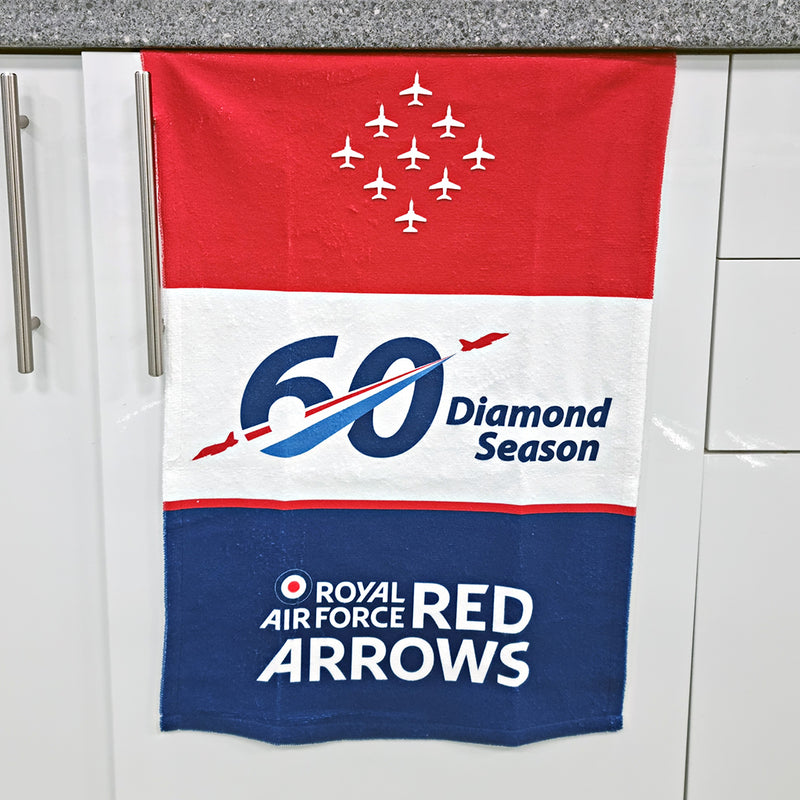 Red Arrows 60 Tea Towel