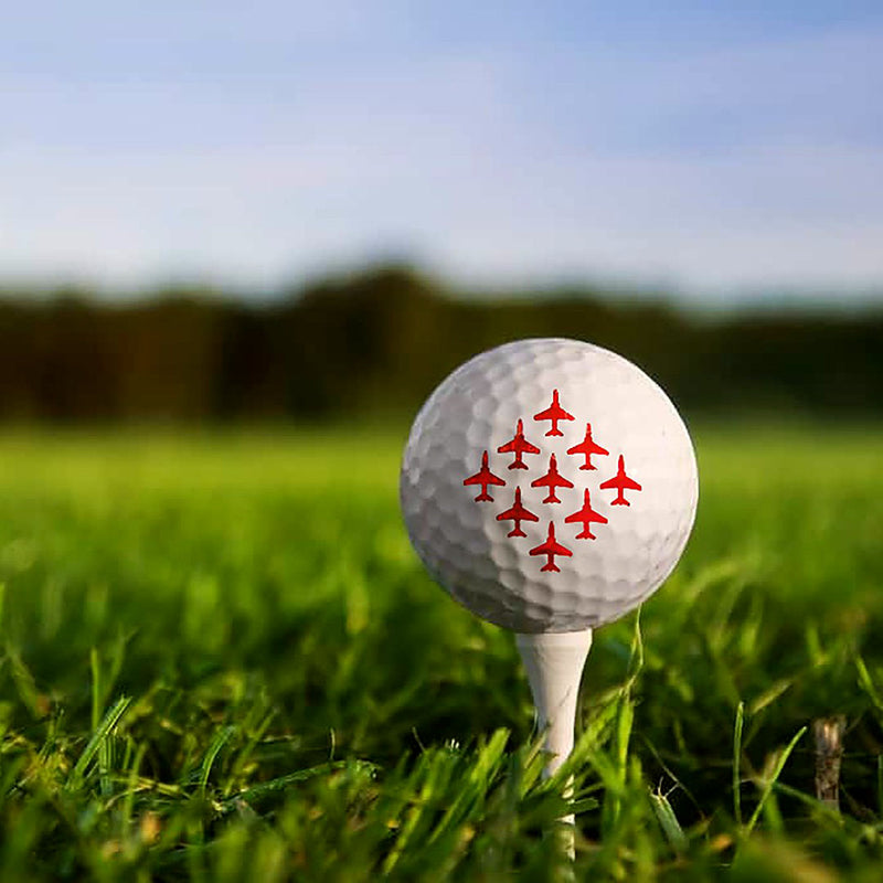 Golf Balls Red Arrows