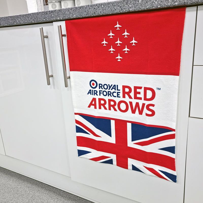 Red Arrows Tea Towel
