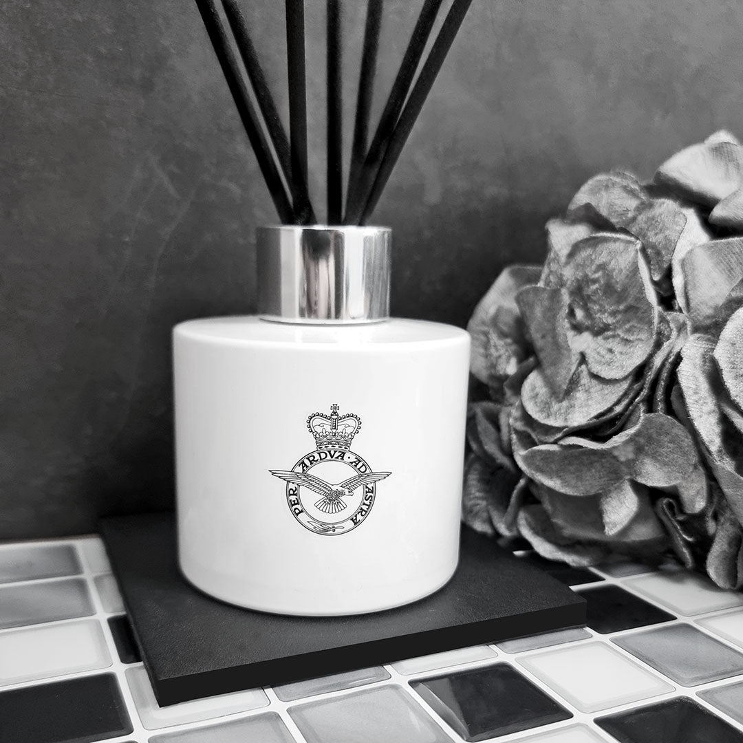 RAF Crest White Reed Diffuser | RAF Gifts | RAFATRAD - RAFATRAD