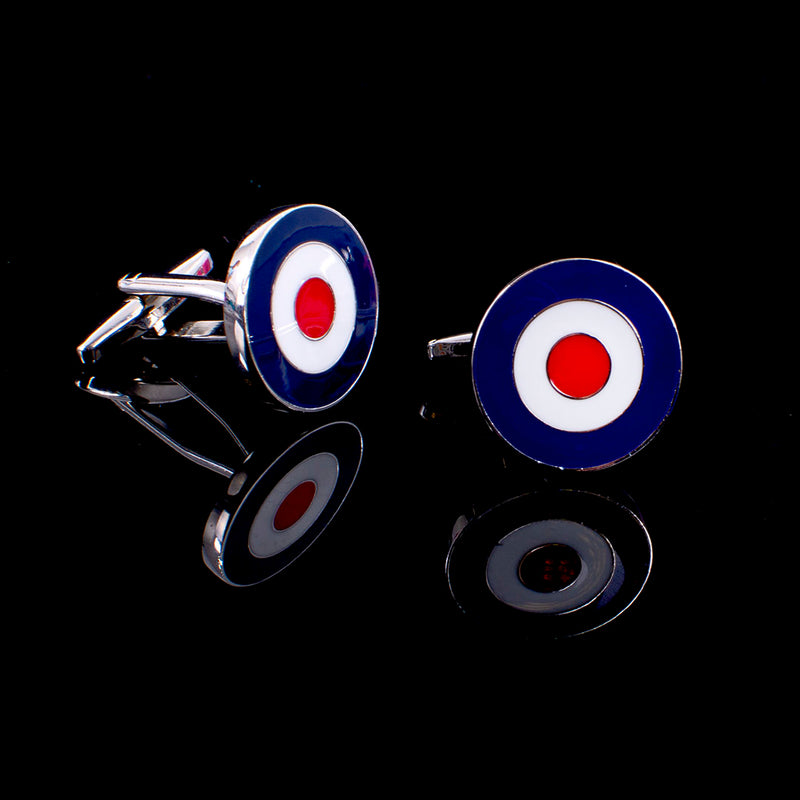 Roundel Cufflinks RAF