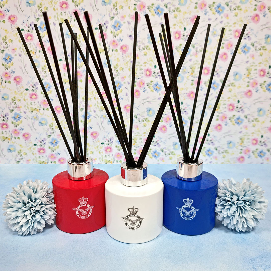 RAF Crest Blue Reed Diffuser | RAF Gifts | RAFATRAD - RAFATRAD