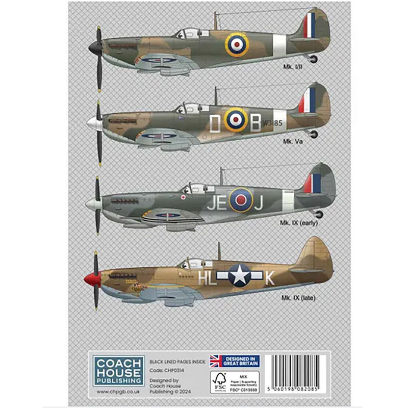 Spitfire Hardback Notebook
