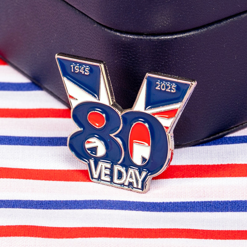 VE Day 80 Pin Badge