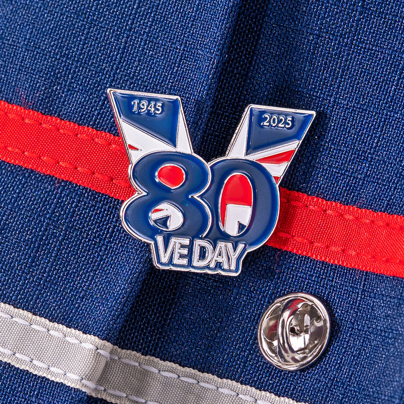 VE Day 80 Pin Badge V