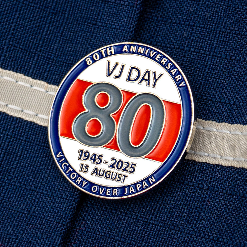 VJ Day Pin Badge