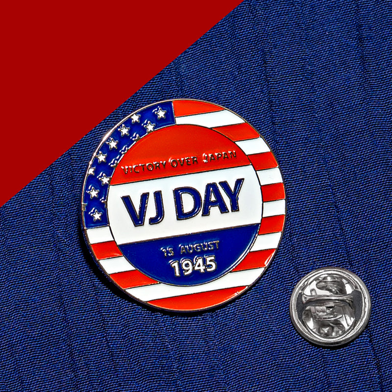 RAFA VJ Day Pin Badge