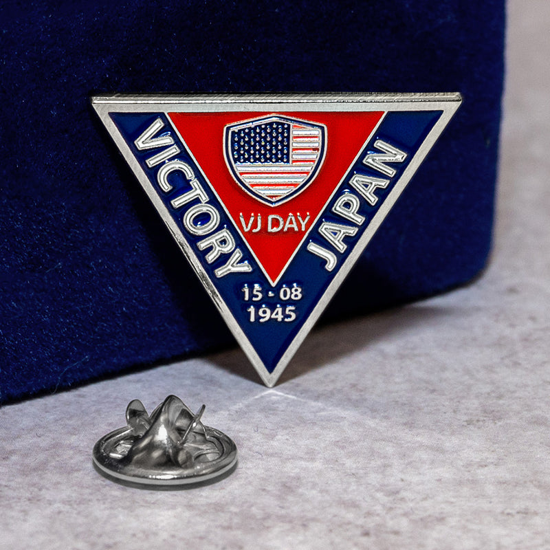 VJ Day Pin Badge