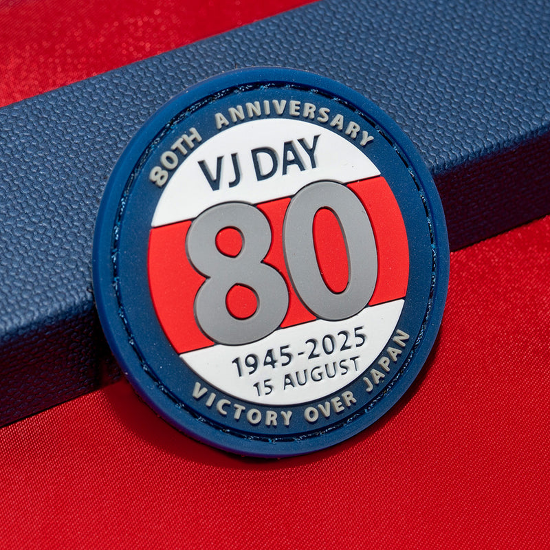 VJ Day 80 PVC Badge