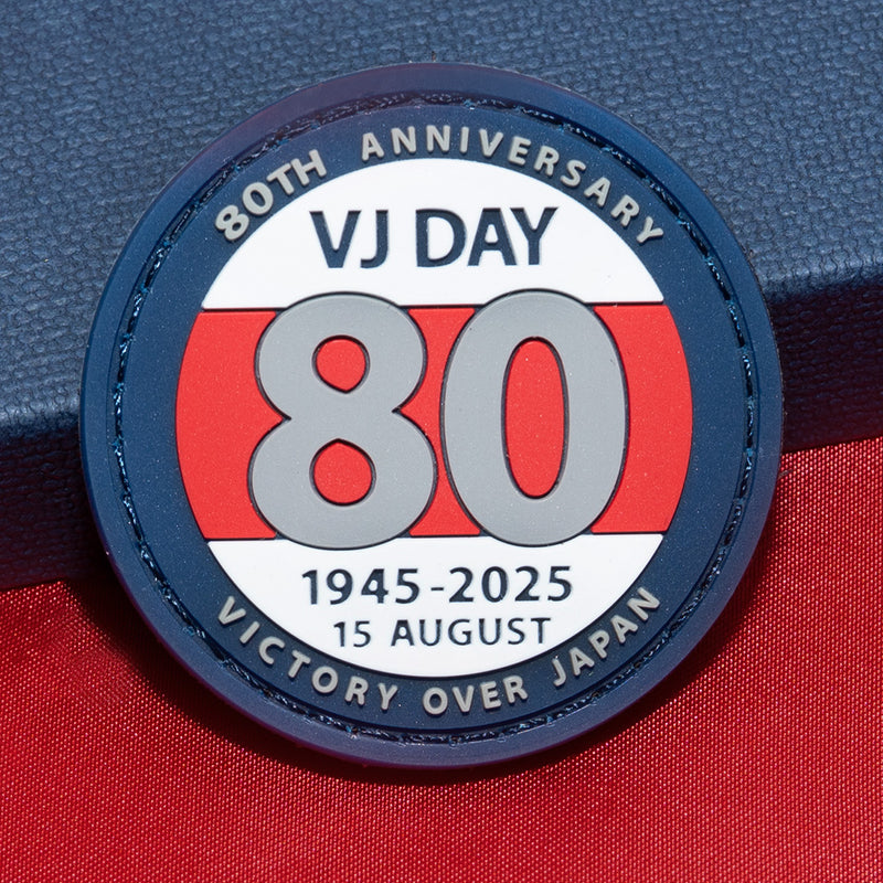 VJ Day PVC Badge
