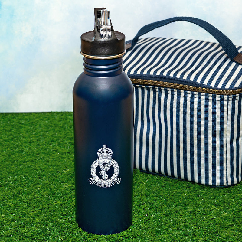 RAF Association Crest Blue Drinks Bottle
