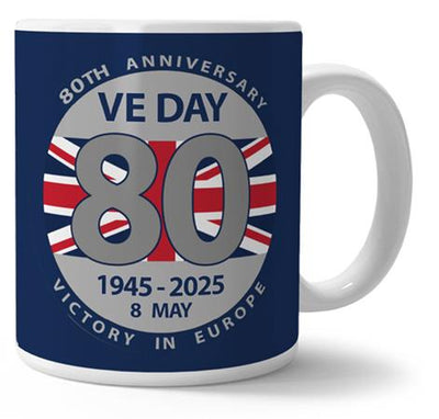 VE Day 80 Blue Mug