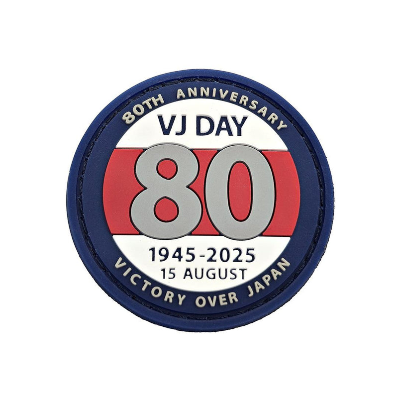 VJ Day 80 PVC Badge