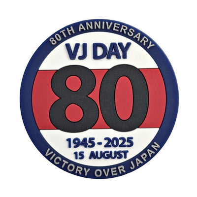 VJ Day 80 PVC Magnet