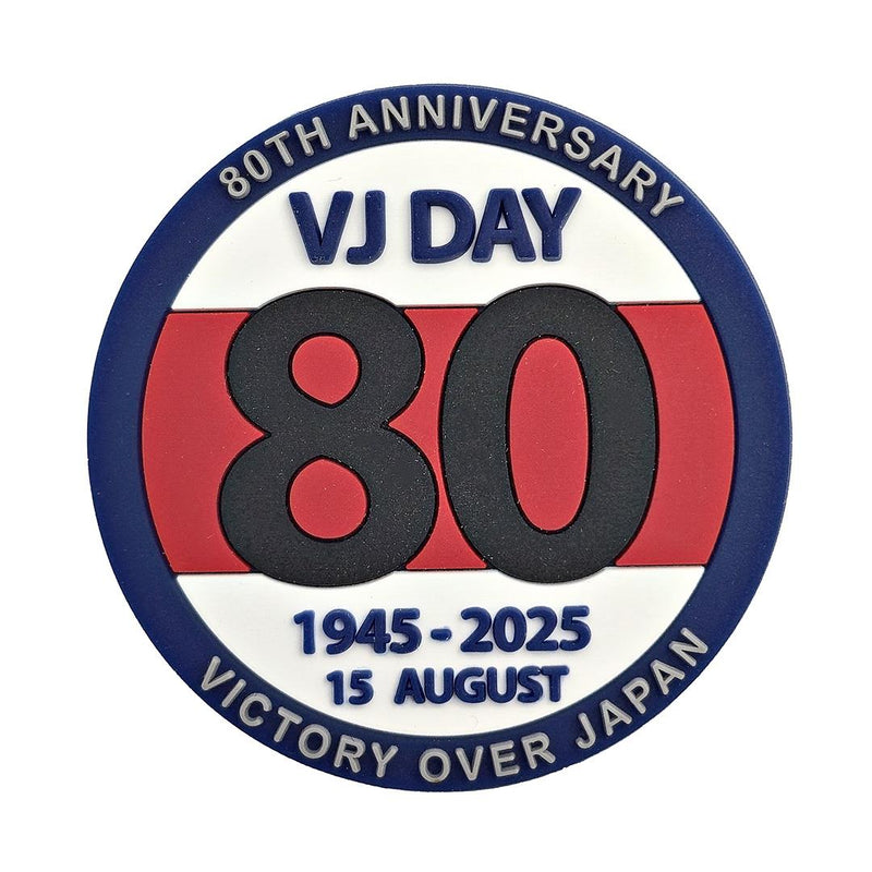 VJ Day 80 PVC Magnet