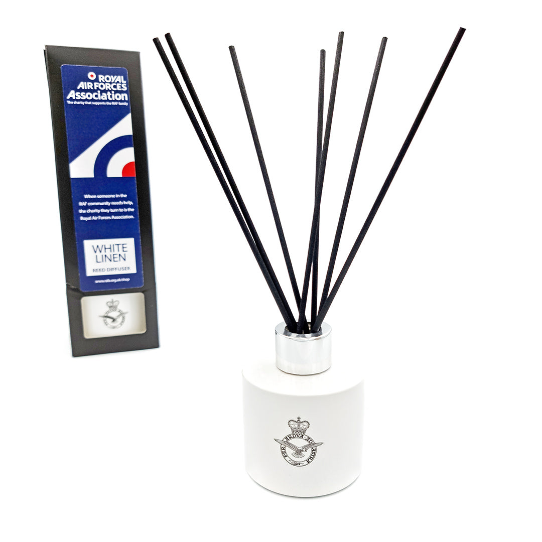 RAF Crest White Reed Diffuser RAF Gifts RAFATRAD RAFATRAD
